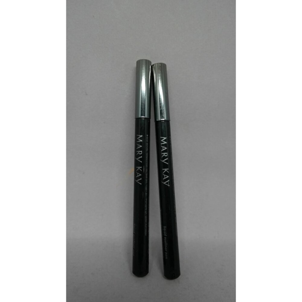 Mary Kay Liquid Eyeliner Pen BLACK~ Lot of 2 Full Size